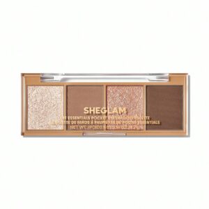 SHEGLAM The Essentials باليت ظلال عيون جيب ألوان طبيعية متعددة الاستخدام للمكياج اليومي والمناسبات